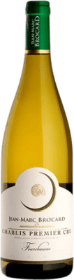 42,95 € Бесплатная доставка | Белое вино Jean-Marc Brocard La Fourchaume 1er Premier Cru A.O.C. Chablis Бургундия Франция Chardonnay — Шардоне 75 cl