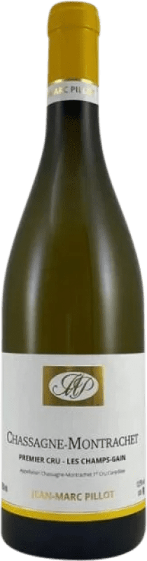 101,95 € Бесплатная доставка | Белое вино Domaine Jean-Marc Pillot Les Champs Gain 1er Premier Cru A.O.C. Chassagne-Montrachet Бургундия Франция Chardonnay — Шардоне 75 cl