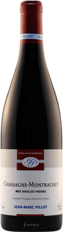 56,95 € Spedizione Gratuita | Vino Rosso Domaine Jean-Marc Pillot VV Vieilles Vignes — Vigne Vecchie A.O.C. Chassagne-Montrachet Borgogna Francia Pinot Nero 75 cl