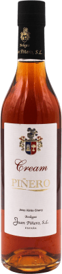 46,95 € Spedizione Gratuita | Vino Dolce Juan Piñero Cream — Panna VORS Very Old Rare Sherry — Molto Vecchio e Raro D.O. Jerez-Xérès-Sherry Andalusia Spagna Palomino Fino, Pedro Ximénez Bottiglia Medium 50 cl