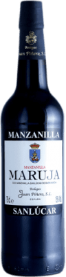 6,95 € Envoi gratuit | Vin Blanc Juan Piñero Maruja D.O. Manzanilla-Sanlúcar de Barrameda Andalousie Espagne Palomino Fino Demi-Bouteille 37 cl