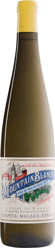 19,95 € Бесплатная доставка | Белое вино Molino Real Mountain Seco — Сухое D.O. Sierras de Málaga Málaga Испания Moscatel — Мускат 75 cl