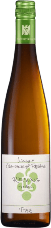 22,95 € Envío gratis | Vino Blanco Ökonomierat RebHolz Tonel 3 Trocken — Seco Q.b.A. Pfälz Pfälz Alemania Riesling 75 cl