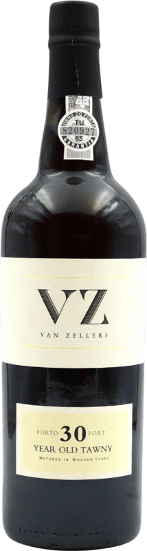 123,95 € Spedizione Gratuita | Vino Dolce Van Zellers Tawny I.G. Porto Douro Portogallo Sousón — Sousão, Touriga Franca, Touriga Nacional, Tinta Roriz, Tinta Amarela, Rufete, Tinta Barroca, Tinta Francisca 30 Anni 75 cl