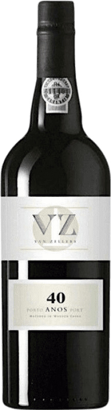 172,95 € Spedizione Gratuita | Vino Dolce Van Zellers Tawny I.G. Porto Douro Portogallo Sousón — Sousão, Touriga Franca, Touriga Nacional, Tinta Roriz, Tinta Amarela, Rufete, Tinta Barroca, Tinta Francisca 40 Anni 75 cl