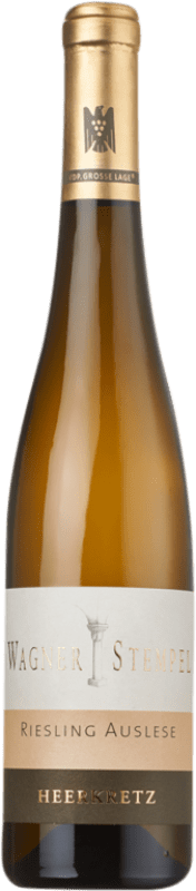 45,95 € Бесплатная доставка | Сладкое вино Wagner-Stempel Heerkretz Auslese — Отборный урожай Q.b.A. Rheinhessen Rheinhessen Германия Riesling — Рислинг Полубутылка 37 cl