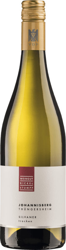 32,95 € Spedizione Gratuita | Vino Bianco Bickel Stumpf Thüngersheimer Johannisberg Qualitätswein Trocken — Secco Q.b.A. Franken Franken Germania Sylvaner 75 cl