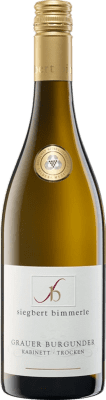 18,95 € 免费送货 | 白葡萄酒 Siegbert Bimmerle Trocken — 干型 Kabinett — 成熟采收 德国 Pinot Gris — 灰皮诺 75 cl