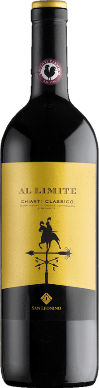 19,95 € 送料無料 | 赤ワイン San Leonino Al Limite Trocken — 辛口 クラシック D.O.C.G. Chianti トスカーナ イタリア Sangiovese — サンジョヴェーゼ 75 cl