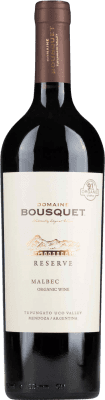 19,95 € Envio grátis | Vinho Tinto Domaine Bousquet Trocken — Seco Reserva I.G. Valle de Uco Vale do Uco Argentina Malbec 75 cl