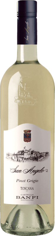 19,95 € Spedizione Gratuita | Vino Bianco Castello Banfi San Angelo Trocken — Secco I.G.T. Toscana Toscana Italia 75 cl