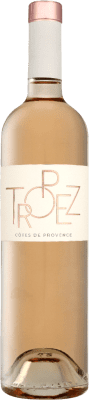 21,95 € Бесплатная доставка | Розовое вино Domaine Tropez Trocken — Сухое Rosé — Розе A.O.C. Côtes de Provence Прованс Франция Syrah — Сира, Garnacha — Гренаш, Cabernet Sauvignon — Каберне Совиньон, Cinsault — Сансо 75 cl
