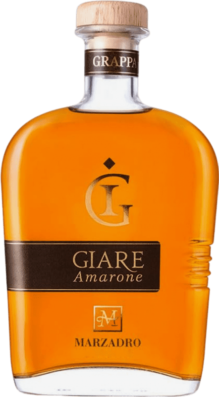 203,95 € Spedizione Gratuita | Grappa Marzadro Le Giare Trocken — Secco Trentino Italia Bottiglia Speciale 2 L Amarone