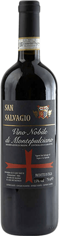 25,95 € Envio grátis | Vinho Tinto Tenuta San Salvagio Trocken — Seco D.O.C.G. Vino Nobile di Montepulciano Tuscany Itália Sangiovese, Prugnolo Gentile 75 cl