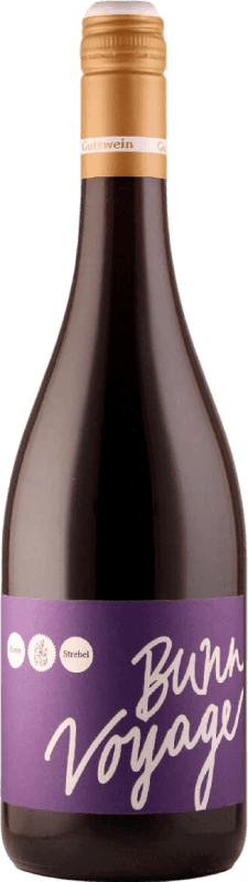 19,95 € Free Shipping | Red Wine Bunn Strebel Voyage Trocken — Dry Cuvée Q.b.A. Rheinhessen Rheinhessen Germany Merlot, Cabernet Sauvignon 75 cl