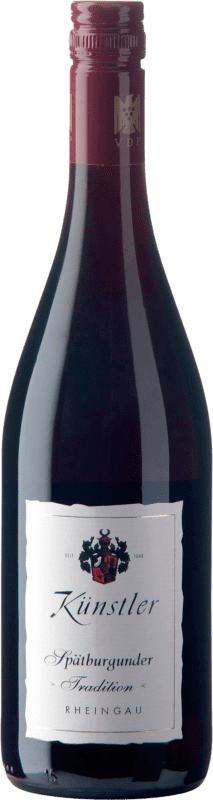 24,95 € Envio grátis | Vinho Tinto Künstler Trocken — Seco Tradicional Q.b.A. Rheingau Rheingau Alemanha Pinot Noir 75 cl