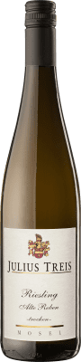 27,95 € Бесплатная доставка | Белое вино Weingut Julius Treis Trocken — Сухое Alte Reben — Старые лозы Q.b.A. Mosel Mosel Германия Riesling — Рислинг 75 cl