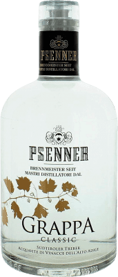 31,95 € Envio grátis | Grappa Psenner Trocken — Seco Clássico Tirol del Sur Itália 70 cl