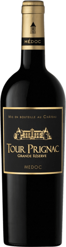 33,95 € 免费送货 | 红葡萄酒 Castel Châteaux & Grands Crus Tour Prignac Trocken — 干型 特级珍藏 A.O.C. Médoc 波尔多 法国 Merlot — 梅洛, Cabernet Sauvignon — 赤霞珠 75 cl
