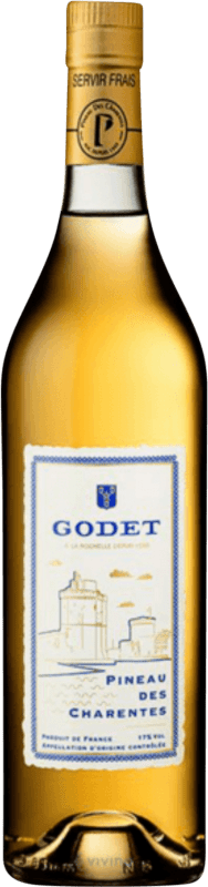 22,95 € Envio grátis | Vinho Doce Godet Frères Blanc — Branco A.O.C. Pineau des Charentes França 70 cl