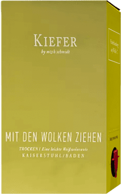 39,95 € 送料無料 | 白ワイン Friedrich Kiefer Mit den Wolken Ziehen Trocken — 辛口 Cuvée I.G. Baden Baden ドイツ Riesling — リースリング, Sauvignon — ソーヴィニヨン, Rivaner — リヴァナー バッグ・イン・ボックス 3 L