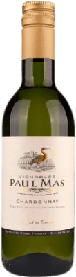 5,95 € 送料無料 | 白ワイン Paul Mas Trocken — 辛口 ラングドック フランス Chardonnay — シャルドネ 小瓶 25 cl