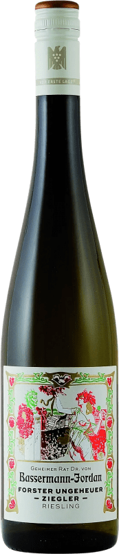 43,95 € Free Shipping | White Wine Dr. Von Basserman-Jordan Forster Ziegler Trocken — Dry VDP Erste Lage — 1er Premier Cru Q.b.A. Pfälz Pfälz Germany Riesling 75 cl