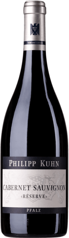 48,95 € Бесплатная доставка | Красное вино Philipp Kuhn Laumersheimer Trocken — Сухое Резерва Q.b.A. Pfälz Пфальце Германия Cabernet Sauvignon — Каберне Совиньон 75 cl