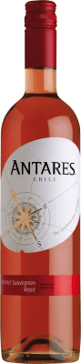 8,95 € Envoi gratuit | Vin Rosé Santa Carolina Antares Trocken — Sec Rosé I.G. Valle Central Vallée centrale Chili Cabernet Sauvignon 75 cl