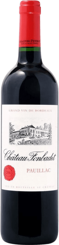 66,95 € Envoi gratuit | Vin Rouge Château Fonbadet Trocken — Sec Cru Bourgeois A.O.C. Pauillac Bordeaux France Merlot, Cabernet Sauvignon, Cabernet Franc, Malbec, Petit Verdot 75 cl