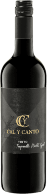 9,95 € Free Shipping | Red Wine Cal y Canto Trocken — Dry Castilla la Mancha Spain Tempranillo, Merlot, Syrah — Shiraz 1 L