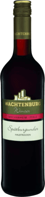 10,95 € Envío gratis | Vino Tinto Wachtenburg Winzer Halbtrocken — Semiseco Q.b.A. Pfälz Pfälz Alemania Pinot Negro 75 cl