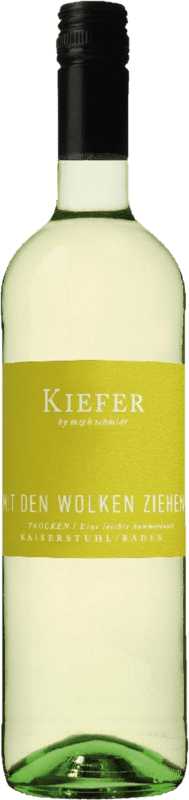 10,95 € Kostenloser Versand | Weißwein Friedrich Kiefer Mit den Wolken Ziehen Trocken Cuvée I.G. Baden Baden Deutschland Riesling, Sauvignon, Rivaner 75 cl