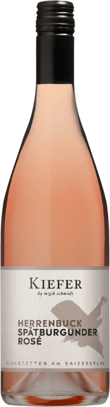 11,95 € Бесплатная доставка | Розовое вино Friedrich Kiefer Trocken — Сухое Rosé — Розе I.G. Baden Baden Германия Pinot Noir — Пино Нуар 75 cl