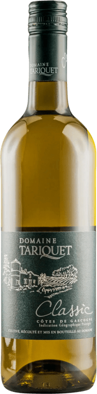 7,95 € Envio grátis | Vinho Branco Domaine du Tariquet Trocken — Seco Clássico I.G.P. Vin de Pays Côtes de Gascogne França Sauvignon, Ugni, Gros Manseng, Colombard 75 cl