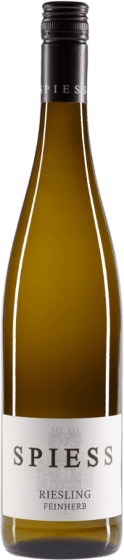 13,95 € Envio grátis | Vinho Branco Spiess Semiseco — Meio Seco VDP Gutswein — Vinho de Propriedade Q.b.A. Rheinhessen Rheinhessen Alemanha Riesling 75 cl