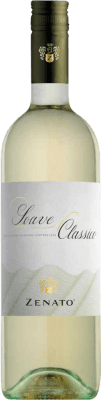 12,95 € Envío gratis | Vino Blanco Cantina Zenato Trocken — Seco Classico — Clásico D.O.C. Soave Veneto Italia Trebbiano, Garganega 75 cl