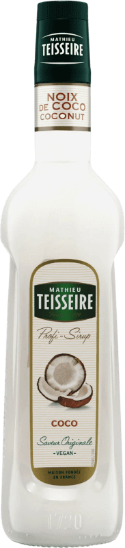 12,95 € Envío gratis | Sirope para Cóctel Teisseire Francia 70 cl Coco