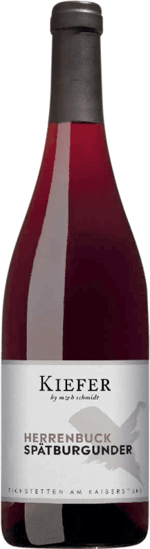 13,95 € Бесплатная доставка | Красное вино Friedrich Kiefer Herrenbuck Trocken — Сухое I.G. Baden Baden Германия Pinot Noir — Пино Нуар 75 cl