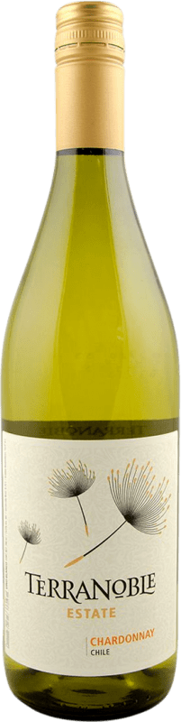 13,95 € 送料無料 | 白ワイン Terra Noble Trocken — 辛口 Estate Wine — エステートワイン I.G. Valle del Maule Maule Valley チリ Chardonnay — シャルドネ 75 cl
