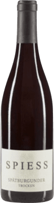 11,95 € Envio grátis | Vinho Tinto Spiess Trocken — Seco VDP Gutswein — Vinho de Propriedade Q.b.A. Rheinhessen Rheinhessen Alemanha Pinot Noir 75 cl