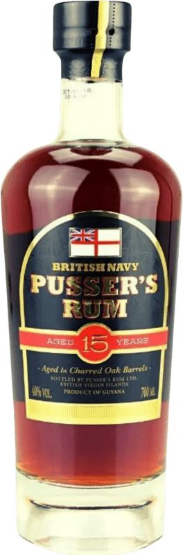 89,95 € Free Shipping | Rum Pusser's Rum Guyana 15 Years 70 cl