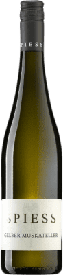 10,95 € Envio grátis | Vinho Branco Spiess Trocken — Seco VDP Gutswein — Vinho de Propriedade, Gelb — Amarelo Q.b.A. Rheinhessen Rheinhessen Alemanha Moscato 75 cl