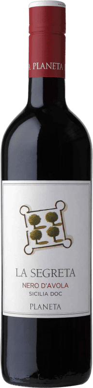 15,95 € 送料無料 | 赤ワイン Planeta La Segreta Trocken — 辛口 D.O.C. Sicilia シチリア島 イタリア Nero d'Avola 75 cl