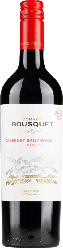 14,95 € Envoi gratuit | Vin Rouge Domaine Bousquet Trocken — Sec I.G. Valle de Uco Uco Valley Argentine Cabernet Sauvignon 75 cl