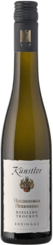 15,95 € 免费送货 | 白葡萄酒 Künstler Hochheimer Hölle Trocken — 干型 德国 Riesling — 雷司令 半瓶装 37 cl