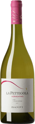 15,95 € Spedizione Gratuita | Vino Bianco Castello Banfi La Pettegola Trocken — Secco I.G.T. Toscana Toscana Italia Vermentino 75 cl