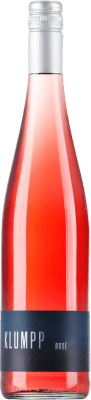 11,95 € Бесплатная доставка | Розовое вино Klumpp Trocken — Сухое Cuvée, Rosé — Розе I.G. Baden Baden Германия Cabernet Sauvignon — Каберне Совиньон, Pinot Noir — Пино Нуар, Saint Laurent, Lemberger — Лембергер 75 cl
