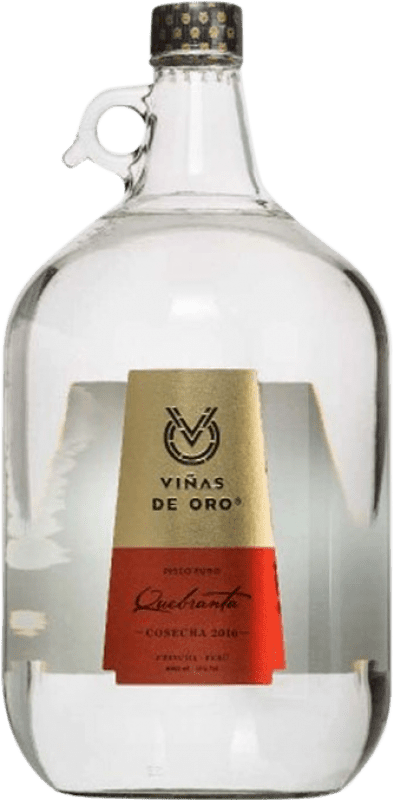 89,95 € 免费送货 | 皮斯科酒 Viñas de Oro Quebranta — 克布兰塔 秘鲁 特殊瓶 4,5 L