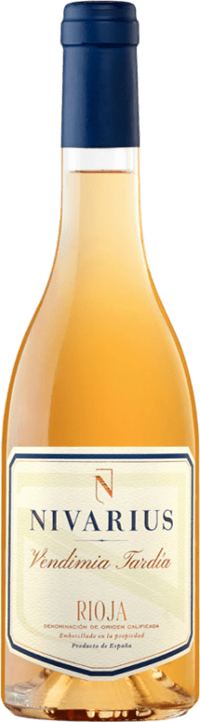 35,95 € Spedizione Gratuita | Vino Bianco Nivarius VT Vendimia Tardía — Vendemmia Tardiva D.O.Ca. Rioja La Rioja Spagna Bottiglia Medium 50 cl